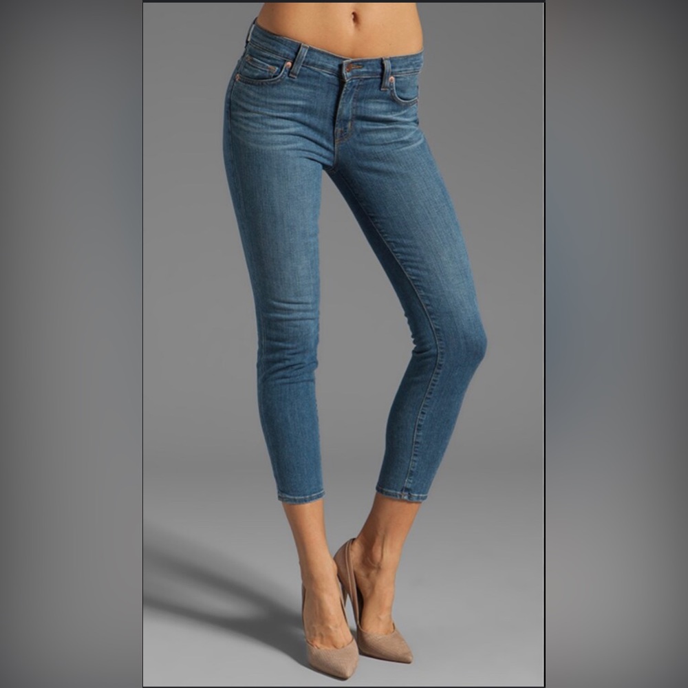 J Brand 835 Mid Rise capri jeans Aruba 25